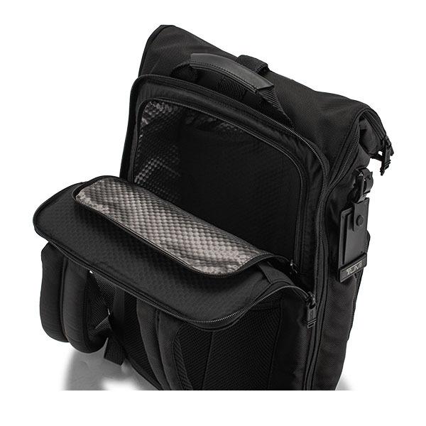 【美品】トゥミ　リュック　バックパック　アルファ　ブラボー　ランス　レザー　黒 TUMI - 新品 トゥミ TUMI リュックサック アルファブラボー