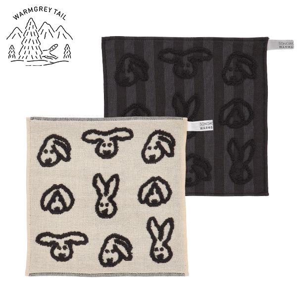 【並行輸入品】 WARMGREY TAIL BUNNY BUNNY HAND CLOTH ハンドクロス バニー ウサギ 動物モチーフ | 