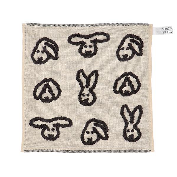 【並行輸入品】 WARMGREY TAIL BUNNY BUNNY HAND CLOTH ハンドクロス バニー ウサギ 動物モチーフ |  | 04