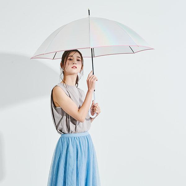 Wpc. 傘 長傘 グロウパールアンブレラ 雨傘 長雨傘 レディース
