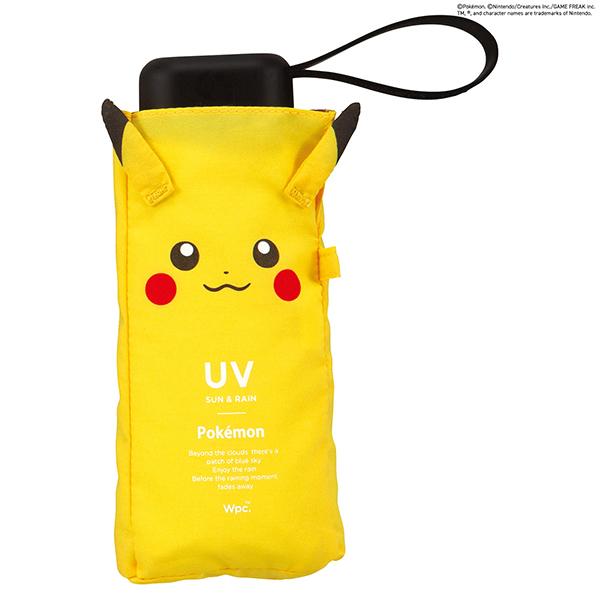 Wpc. ダブリュピーシー 折りたたみ傘 ポケモン 遮光冒険のパートナー