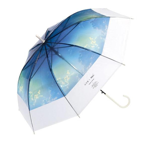 Wpc. 雨傘 長傘 ビニール傘 地球屋×Wpc.空色アンブレラ 丈夫 グラスファイバー レディース 傘 Wpc | Wpc. | 08