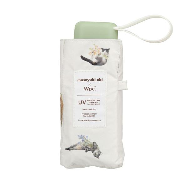 Wpc. 折りたたみ日傘 雨傘 沖昌之×Wpc. 遮光アンブレにゃん Wpc. 折り畳み傘 晴雨兼用 完全遮光 猫 Wpc | Wpc. | 14