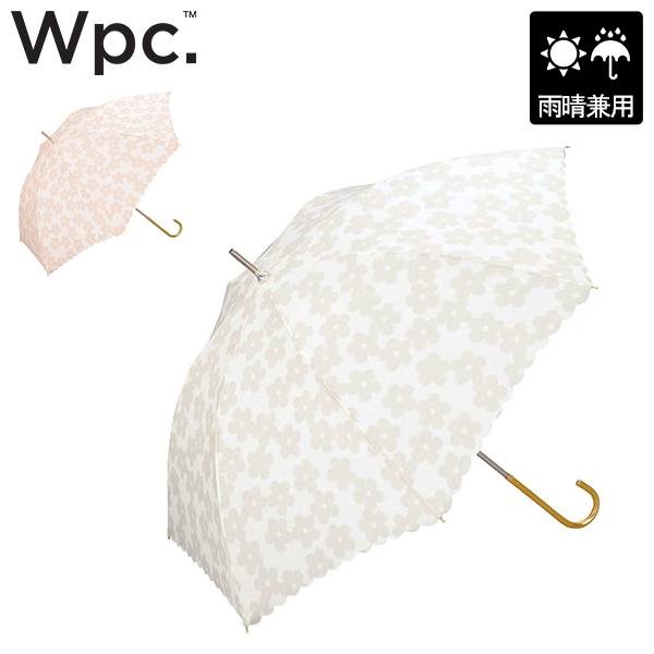 Wpc. ダブリュピーシー 傘 フラワーレース 晴雨兼用 雨傘 日傘 手開き