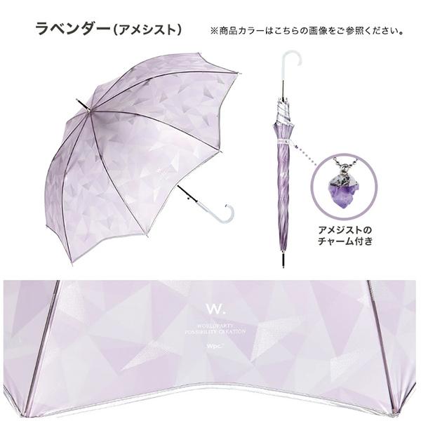 Wpc. ダブリュピーシー 長傘 傘 雨傘 ビニール傘 ジェムストーン