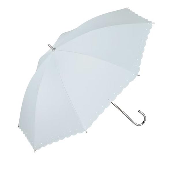 Wpc. ダブリュピーシー 日傘 長傘 傘 晴雨兼用 雨傘 遮光シルバーリボンハート 完全遮光 UPF50＋ 遮熱 | Wpc. | 11