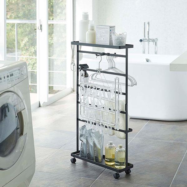 tower 山崎実業 TOWER タワー 洗濯用品収納ワゴン ランドリー収納