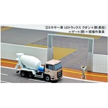 開封販売】TOMY TEC はたらくのりもの百景002 未来を築く建設現場 (3