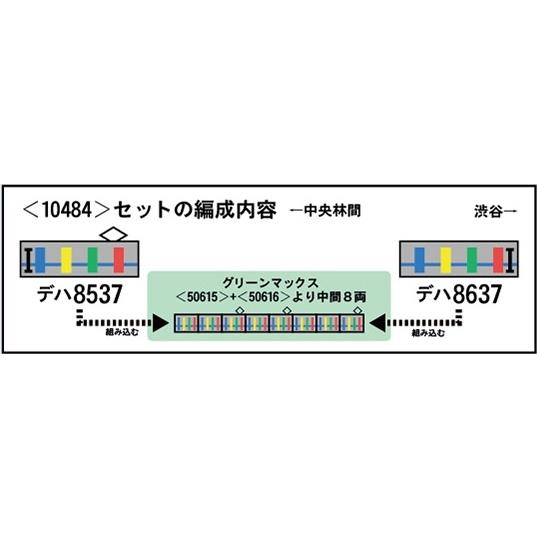 クロスポイント 10484 東急電鉄8500系（ありがとう8637編成