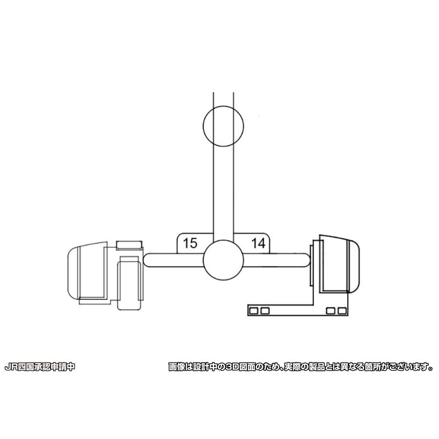 クロスポイント 10507 JR四国7000系 (未更新車) 1両 : グリーン