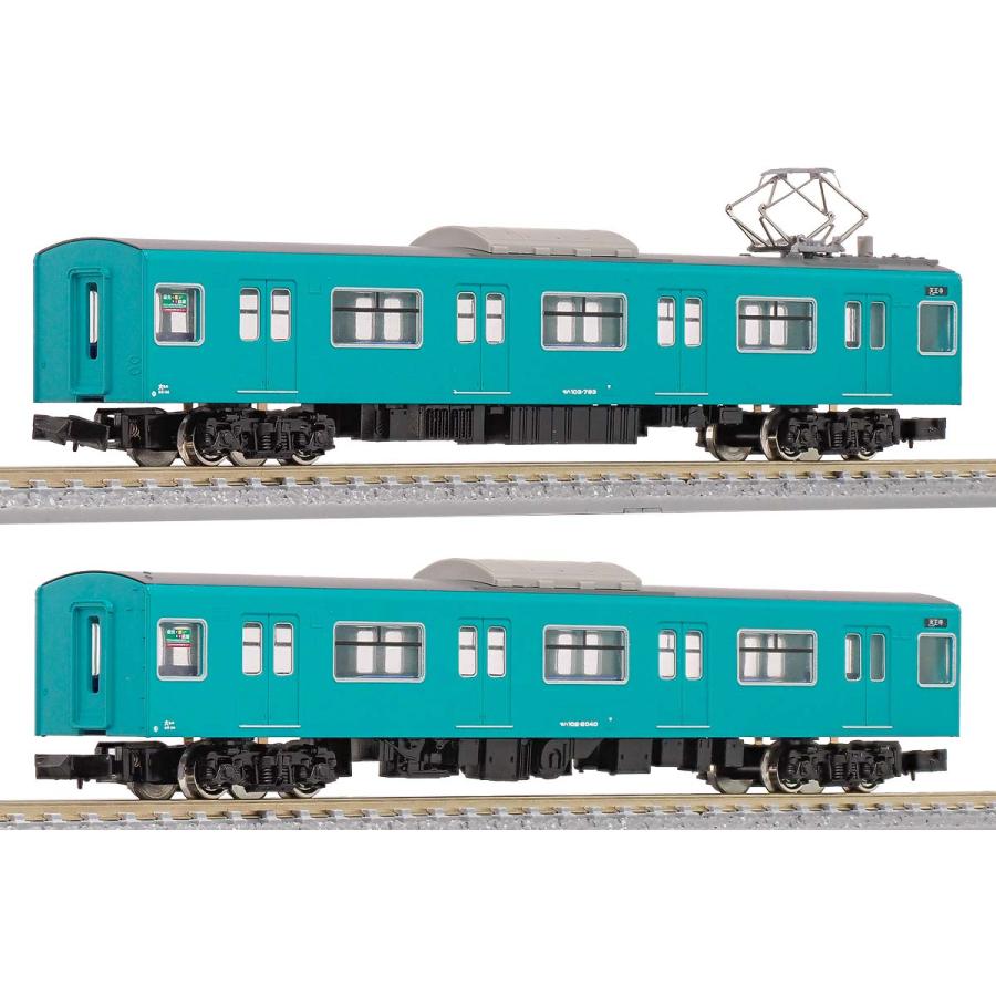 グリーンマックス 1255M JR103系体質改善車40N モハ103・102（スカイ