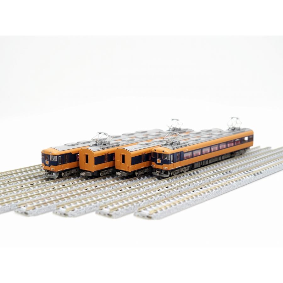 グリーンマックス　近鉄12200系 スナックカー 更新車 動力付 基本4両セット グリーンマックス 30186 近鉄12200系(スナックカー・更新車)基本4両