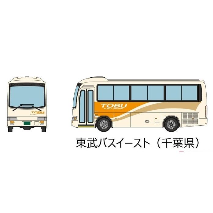 ミニバスコレクション 4台セット (箱なし) A lineup of compact buses from all over Japan☆Bus