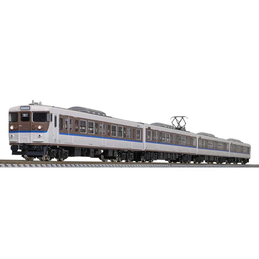 GREENMAX 32177 115系 広島更新色 基本4両セット 動力付き グリーンマックス 32177 JR115系2000番台（40N体質改善車・広島更新色