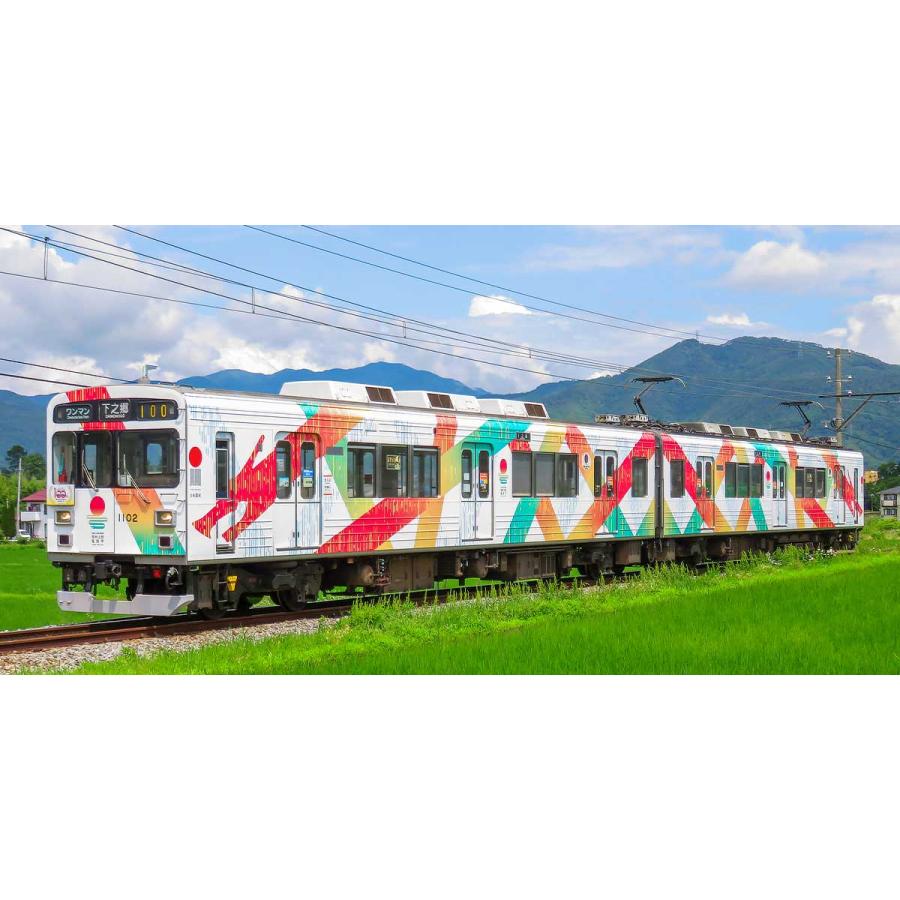 グリーンマックス 50858 上田電鉄1000系「れいんどりーむ号」2両編成