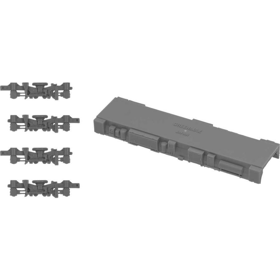 谷川製作所 近鉄6421系原形バラキット2両セット、台車、床下器具付き