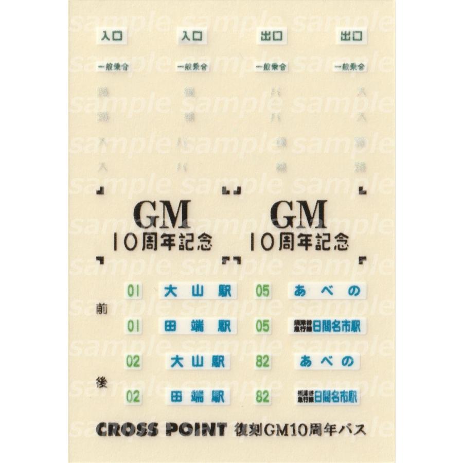 ダイカスケールシリーズ No.300 GMバス (グリーンマックス創業10周年