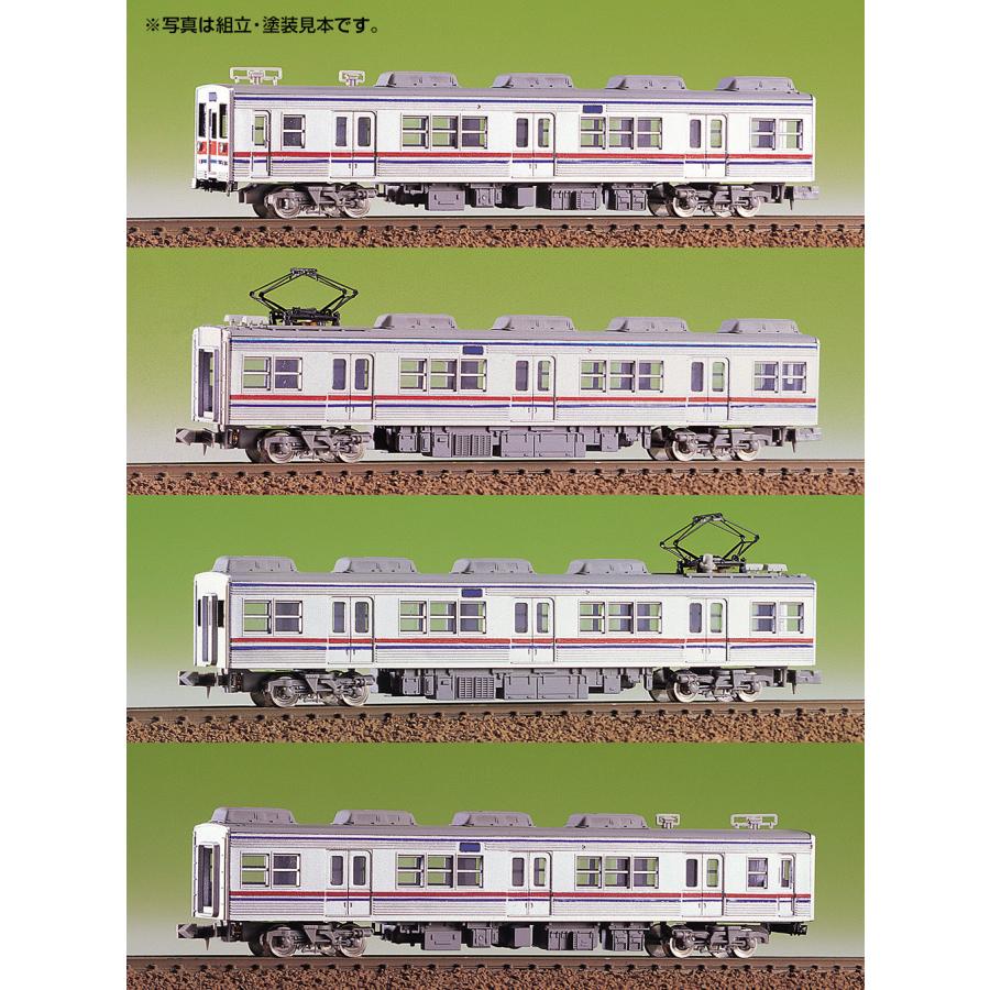 グリーンマックス 409 京成3500形 4両編成（未塗装キット） : グリーン