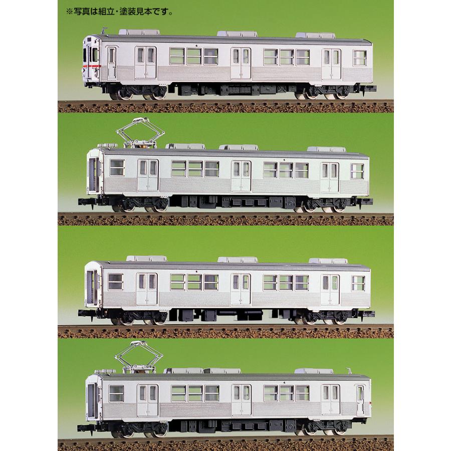 鉄道コレクション　東急　７０００系　４両　セット グリーンマックス 424 東急7000系 4両編成セット（未塗装キット