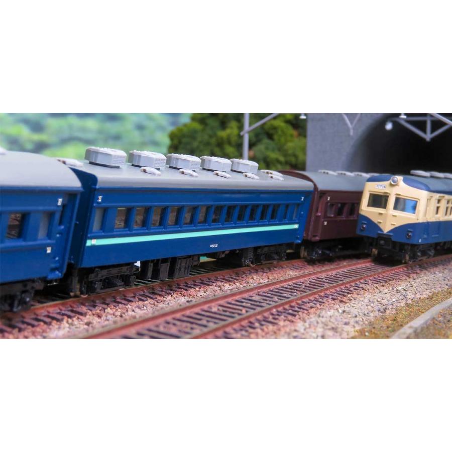 グリーンマックス 621 不定期急行「彩雲」7両編成セット(未塗装キット