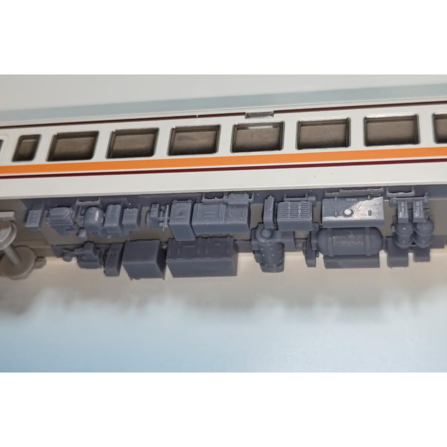 イーグルスMODEL EP80-R3218 1/80 6050系床下機器パーツ 2両分