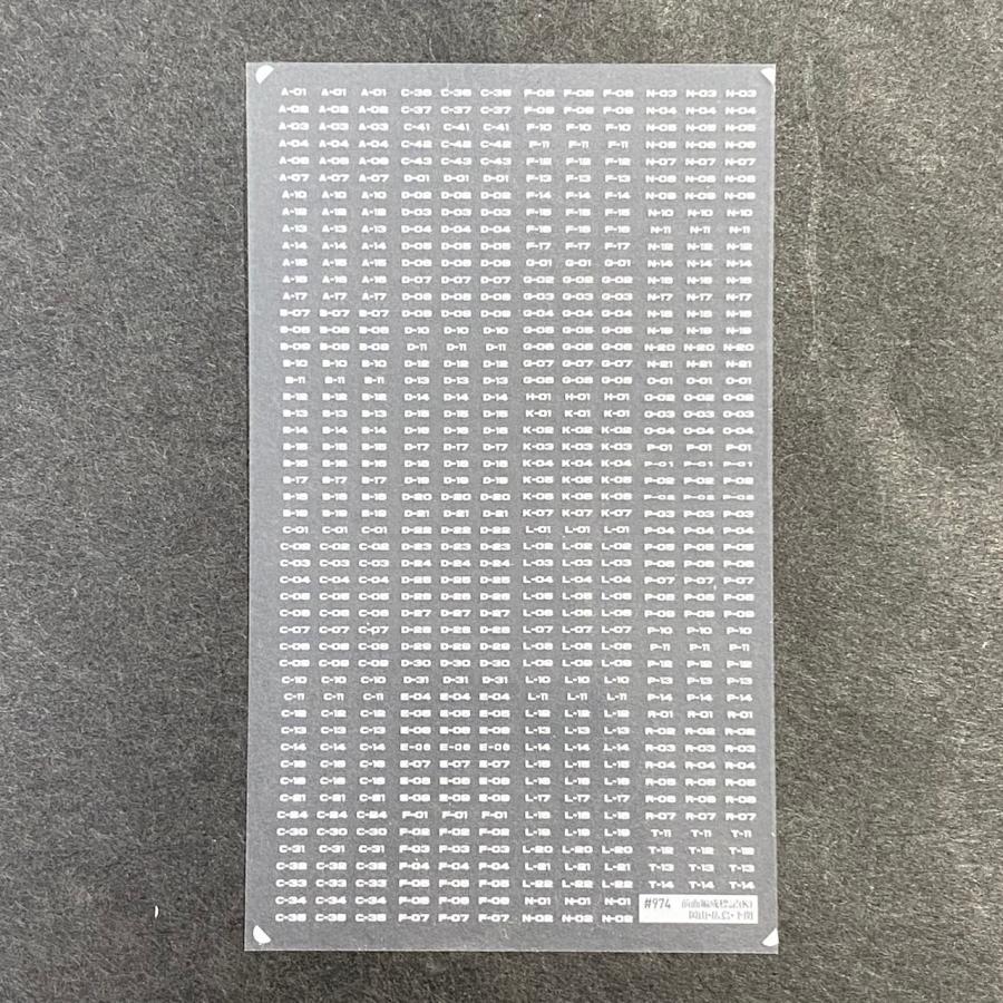 世田谷総合車両センター 974 前面標記(K)岡山・広島・下関 : グリーン