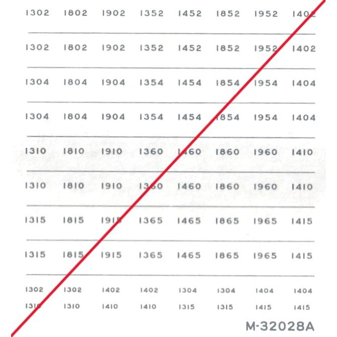 阪急 車番 991A 車番インレタI 阪急車 | 鉄道模型店 Models IMON