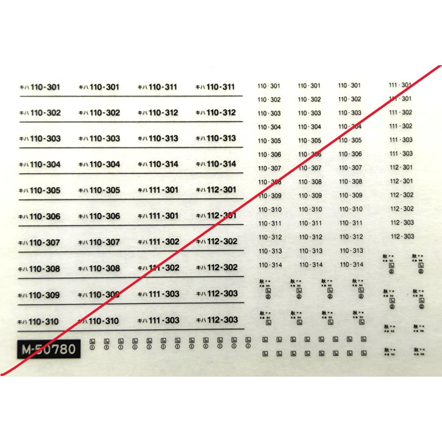 グリーンマックス JRキハ110形・111/112形（300番代・秋田リレー号）の