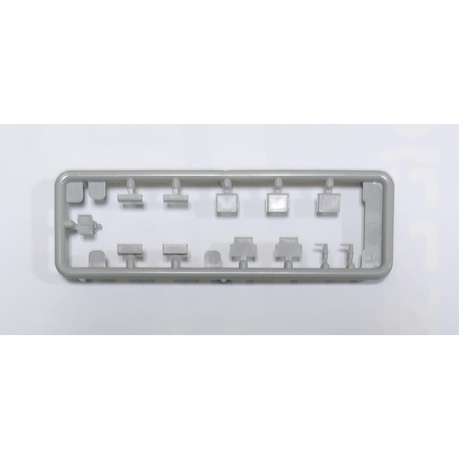 グリーンマックス 近鉄12200系用屋上機器（グレー） 1枚入り