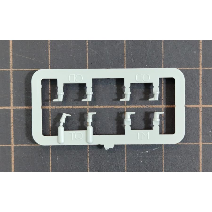 グリーンマックス 汎用無線アンテナパーツ(グレー) 1枚入