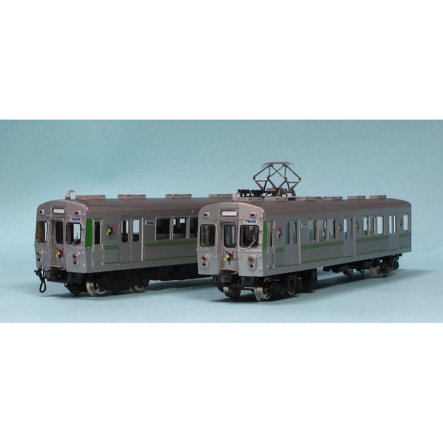 A*O様 訳有り　GM東急7200系　2両セット(デハ+クハ) 鉄コレ 東急電鉄7200系東横線・非冷房車2両セット 品番：334378