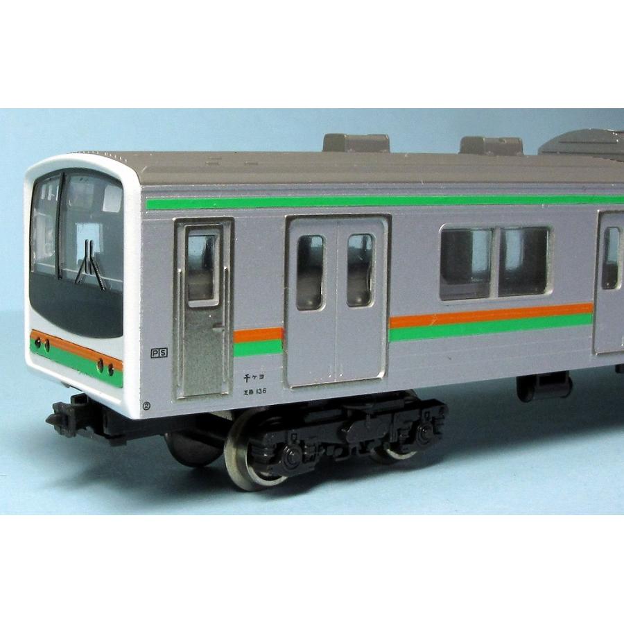 トレジャータウン TTL861-58 205系宇都宮線帯インレタ : グリーン