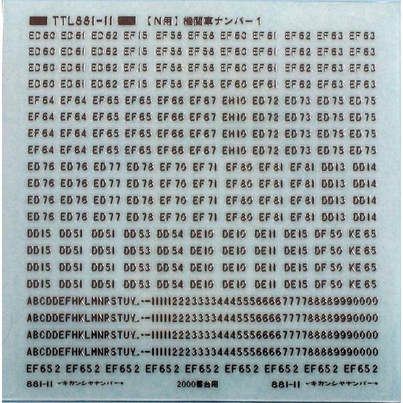トレジャータウン TTL881-11A 機関車ナンバー1 : グリーンマックス