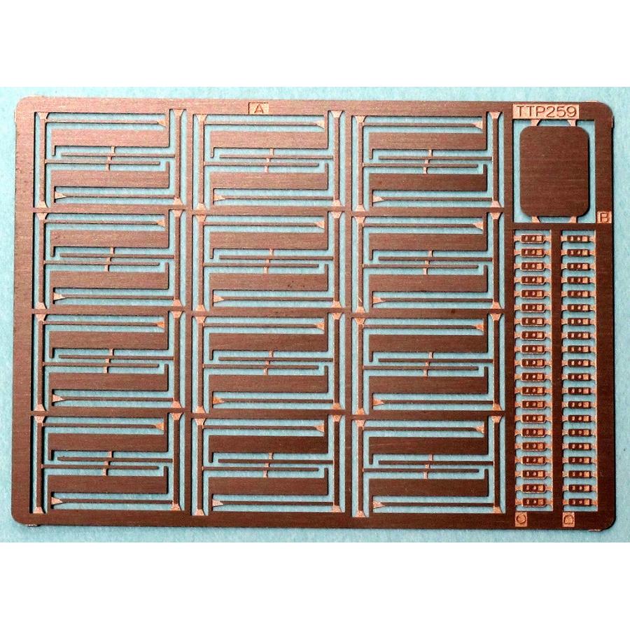 トレジャータウン TTP259 209系ニ段サッシ・WC窓埋パーツ・半自動