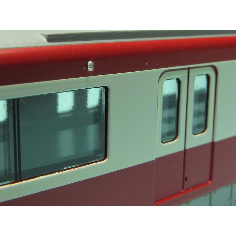 鉄道部品　車側灯 トレジャータウン TTP902-01A 車側灯（角型・小判型） : グリーン