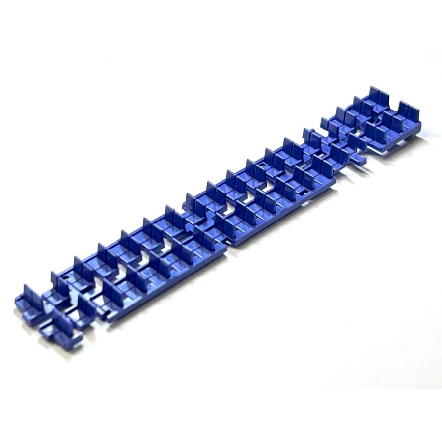 グリーンマックス 20/21m級床板用座席パーツ(E653系普通車シート 紫