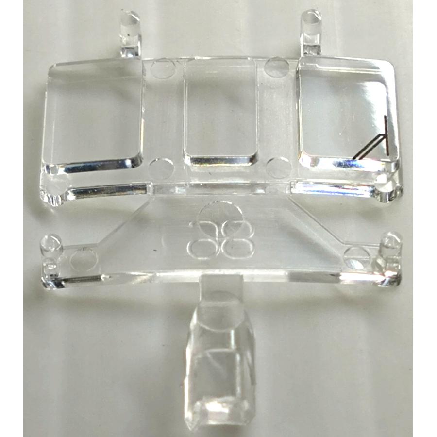 グリーンマックス 近鉄8600系 前面ガラス ワイパー黒 1枚入 : グリーン