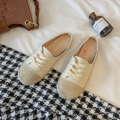 エスパドリーユ スリッポン レディース カラー 大きいサイズ 花柄 ストライプ柄 歩きやすい リネン 百貨店