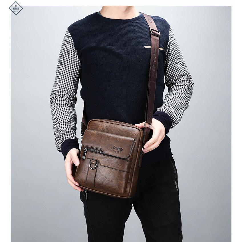 関税/送料込み【Men's Luxury Boutique】ジープショルダーバック ショルダーバッグメンズ JEEP BULUO 高級海外人気トップブランド