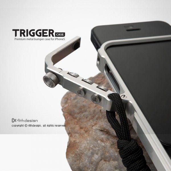 Iphone5 5s ケース アルミ バンパー Trigger トリガー スマホケース ストラップホール 液晶保護フィルムプレゼント Trigger Ringke Gmade Japan 通販 Yahoo ショッピング