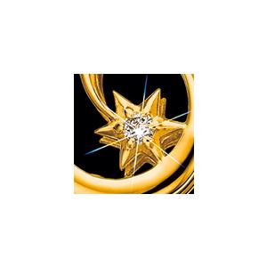 純金コインの宝飾ペンダント 天空のペガサス金貨 ゴールド 法定貨幣 24金 18金 インペリアルエンタープライズ IEI プレゼント ギフトの画像