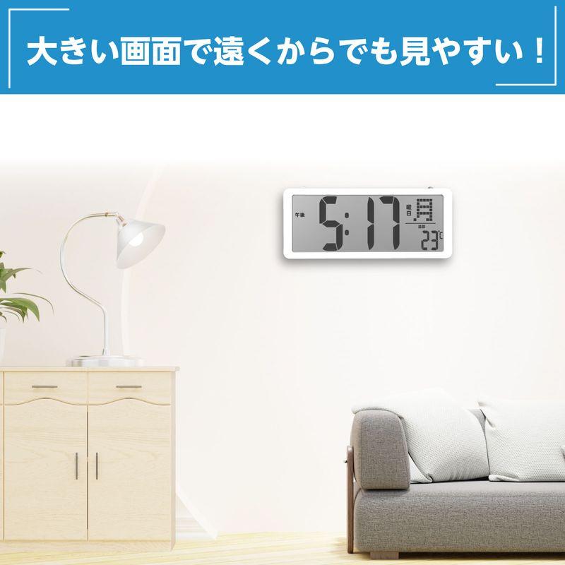 大型デジタル時計 タイマー付 周辺機器 オフィスサプライ ICT OAの画像