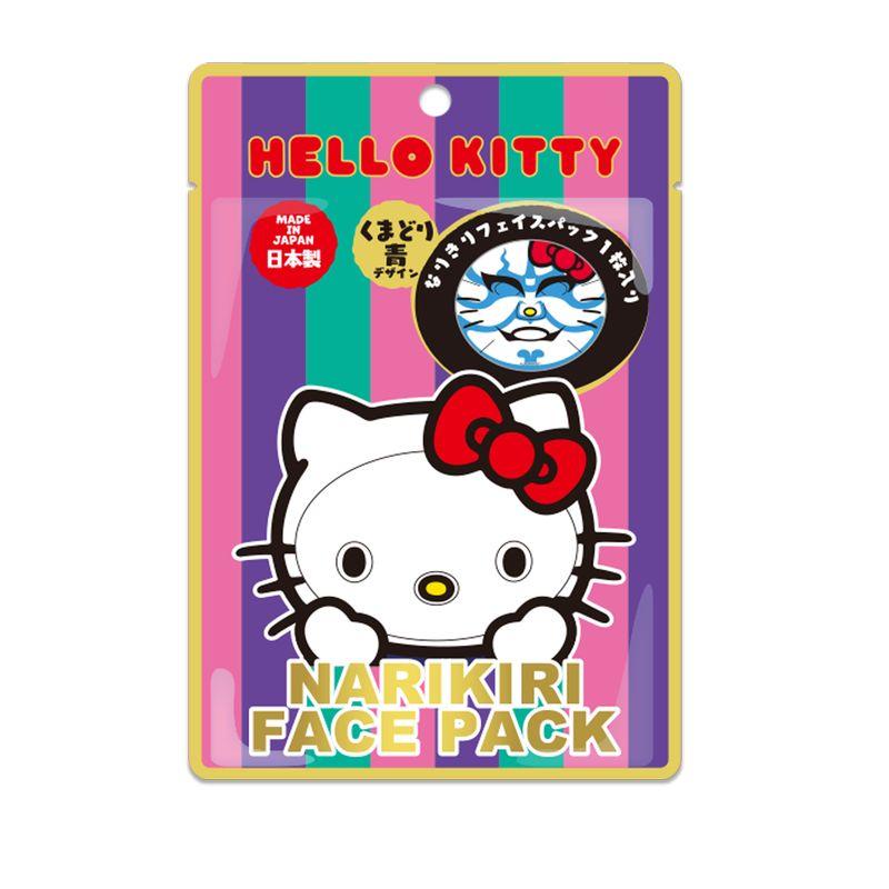 sanrio（サンリオ） ハローキティ なりきりフェイスパック 隈取ブルー