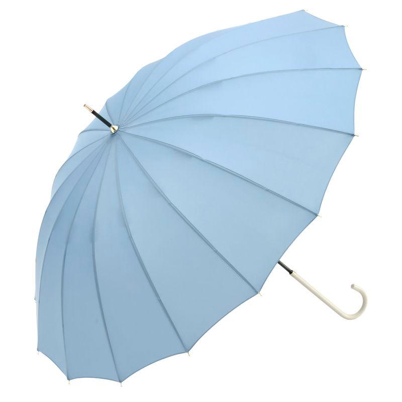 because（ビコーズ） 16フレーム プレーンカラー サックス 青 ブルー系