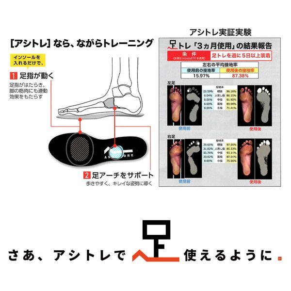 BMZ アシトレ キッズ インソール ブラック 19.0-20.5cm L 靴 中敷き