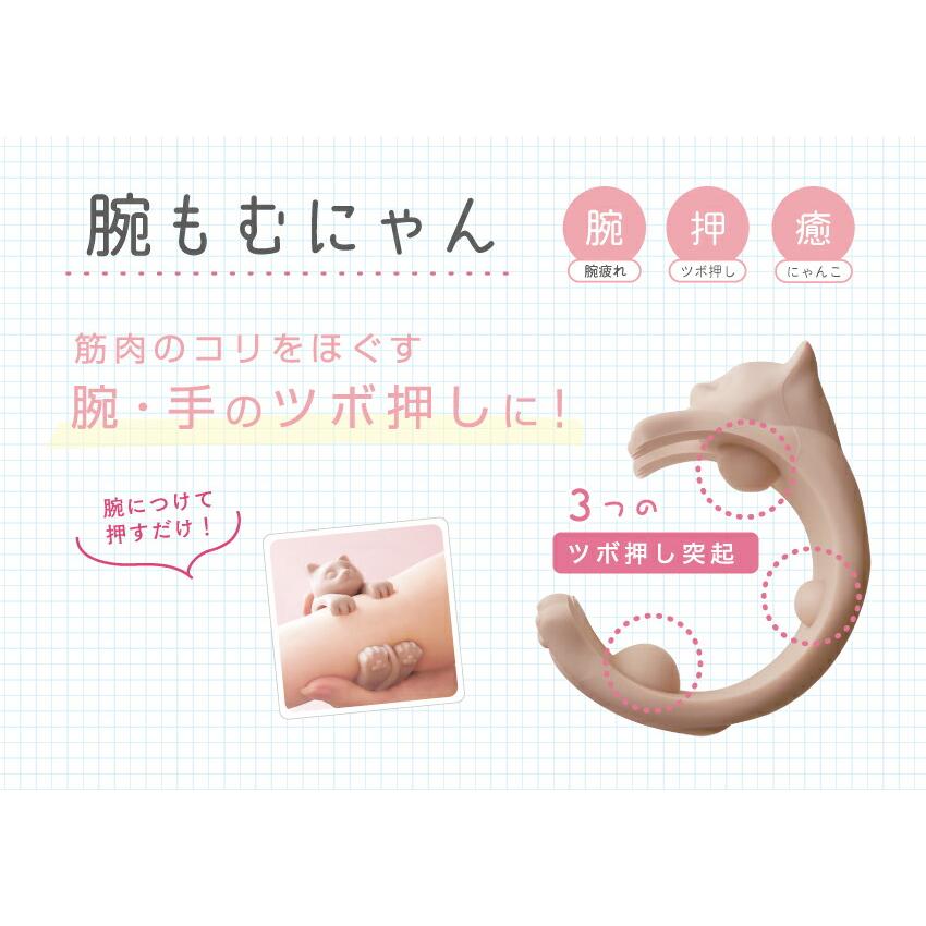 ほぐにゃん 腕もむにゃん 手のひら ツボ押し グッズ 手 腕 グリグリ
