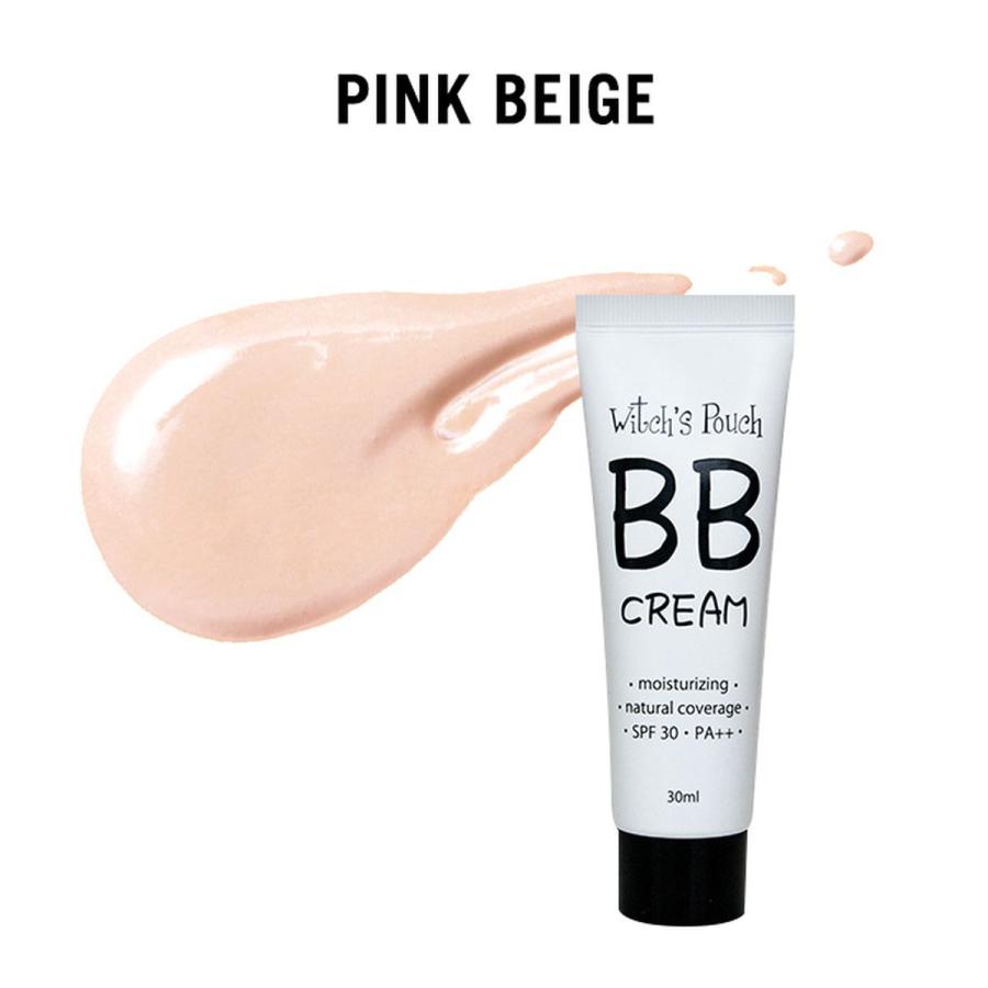 ウィッチズポーチ BBクリーム 30ml ピンクベージュ bb クリーム 化粧下地 ベースメイク ファンデーション SPF30+ PA++｜gmd