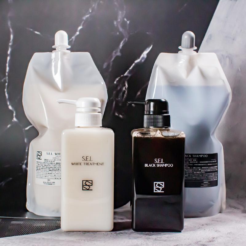 S.E.L BLACK SHAMPOO【ブラックシャンプー】 詰替用1,000ml S.E.L BLACK SHAMPOO【ブラックシャンプー】 詰替用1,000ml