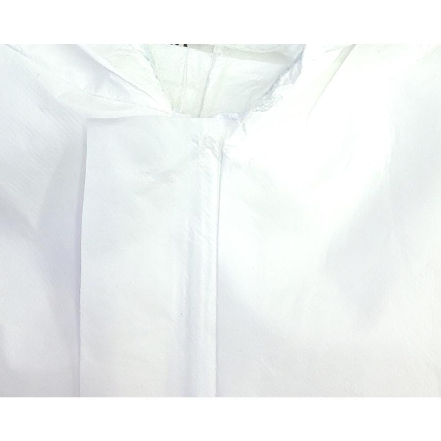 SMS防護服　フリーサイズ（2XL）　SMS不織布100％　フロントジッパー　白　 |  | 04