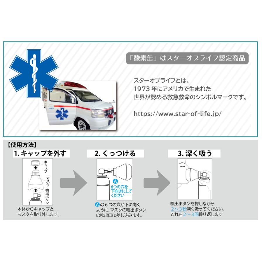携帯用濃縮酸素 酸素缶 登山 ランニング スポーツ 疲労回復 携帯